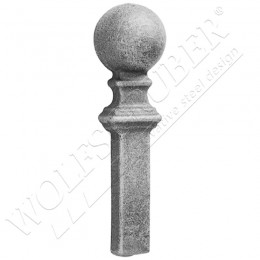 Boule décor de barreau carré - Dimension 95x27