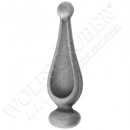 Pointe de lance rond - Dimension 120x35