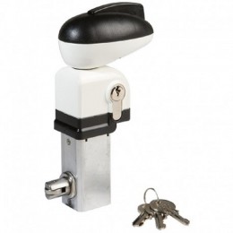 Serrure pour portillon de piscine - Coffre noir