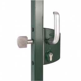 Serrure type industriel profil 60 - Portail coulissant