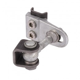 Charnière réglable 4D zinguée - M16 (2 pièces)