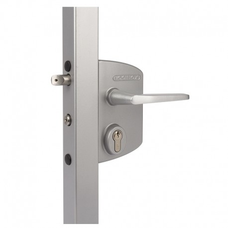 Serrure type industriel anti-panique - Portail battant