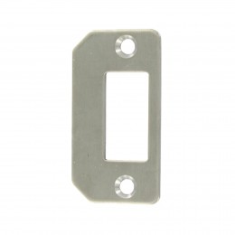 Gâche portail réversible inox - Finition brossé