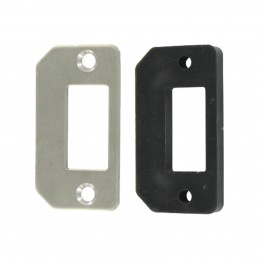 Gâche portillon GK réversible en inox - Finition brossé