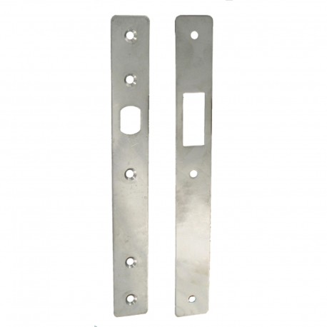 Gâche GJ sans butée et têtière pour portail