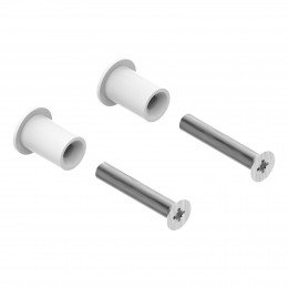 Kit visserie GK couleur blanc - Dimension cadre 40x40