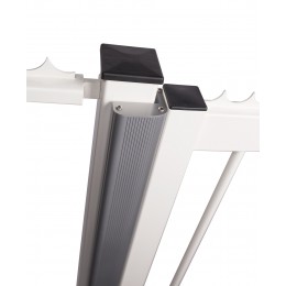 Profil aluminium pour ventouse à encastrer