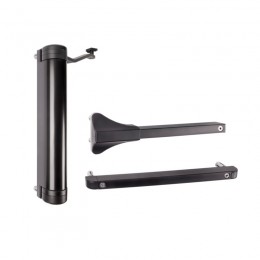 Ferme-porte hydraulique compact 90-180° - 9005