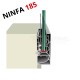 Ninfa 185 - Profil pour pose en applique extérieur