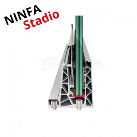 Ninfa Stadio - Profil pour pose au sol haute résistance