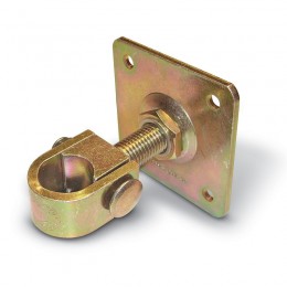 Gond à collier avec plaque diamètre 20 - série fer forgé 