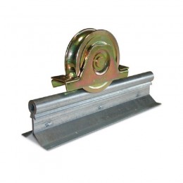 Rail à sceller gorge O pour portail lourd