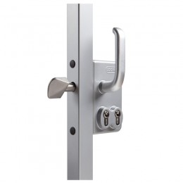 Serrure double cylindre profil 50 pour portail coulissant