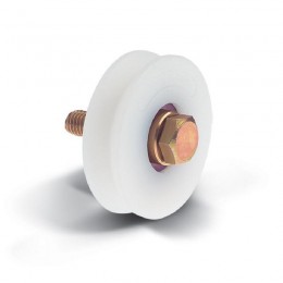 Poulie nylon diamètre 60 - Gorge V