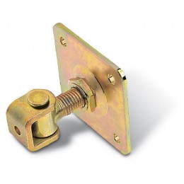 Gond réglable avec plaque de diamètre 18