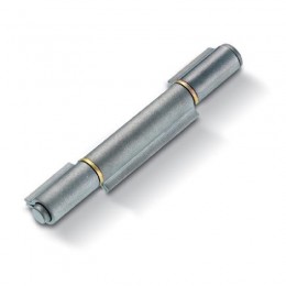 Paumelle roulée 3 ailes fermées dégondable - Longueur 100mm