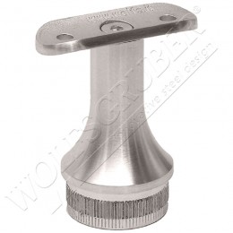 Support de main courante fixe rond - Diamètre 33,7