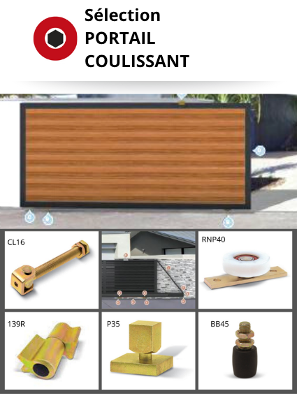 Tout pour votre portail coulissant chez ROLLING CENTER FRANCE