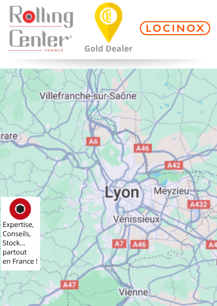 LOCINOX félicite de nouveau ROLLING CENTER FRANCE